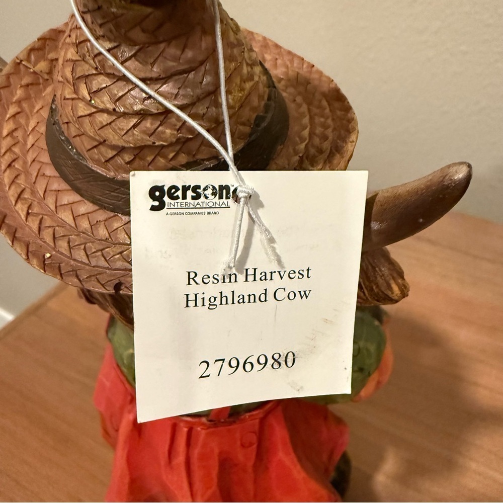 NWT Resin Harvest Highland cow bundle - Picture 13 of 14